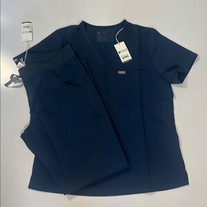 Figs women's Dark harbor L scrubs